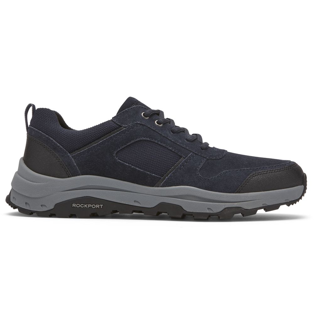 Sapatilhas Homem Rockport Xcs Birchfield Ubal Trekker Azuis,Portugal PBWQU-1062